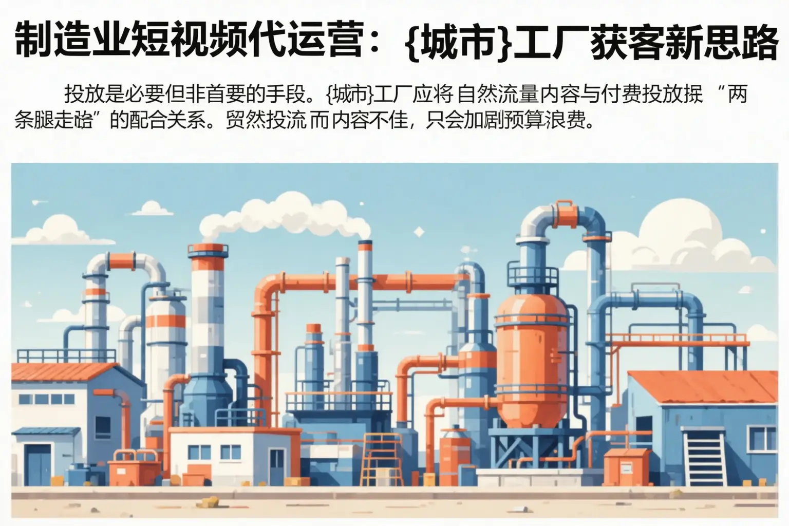制造业短视频代运营：宁洱工厂获客新思路