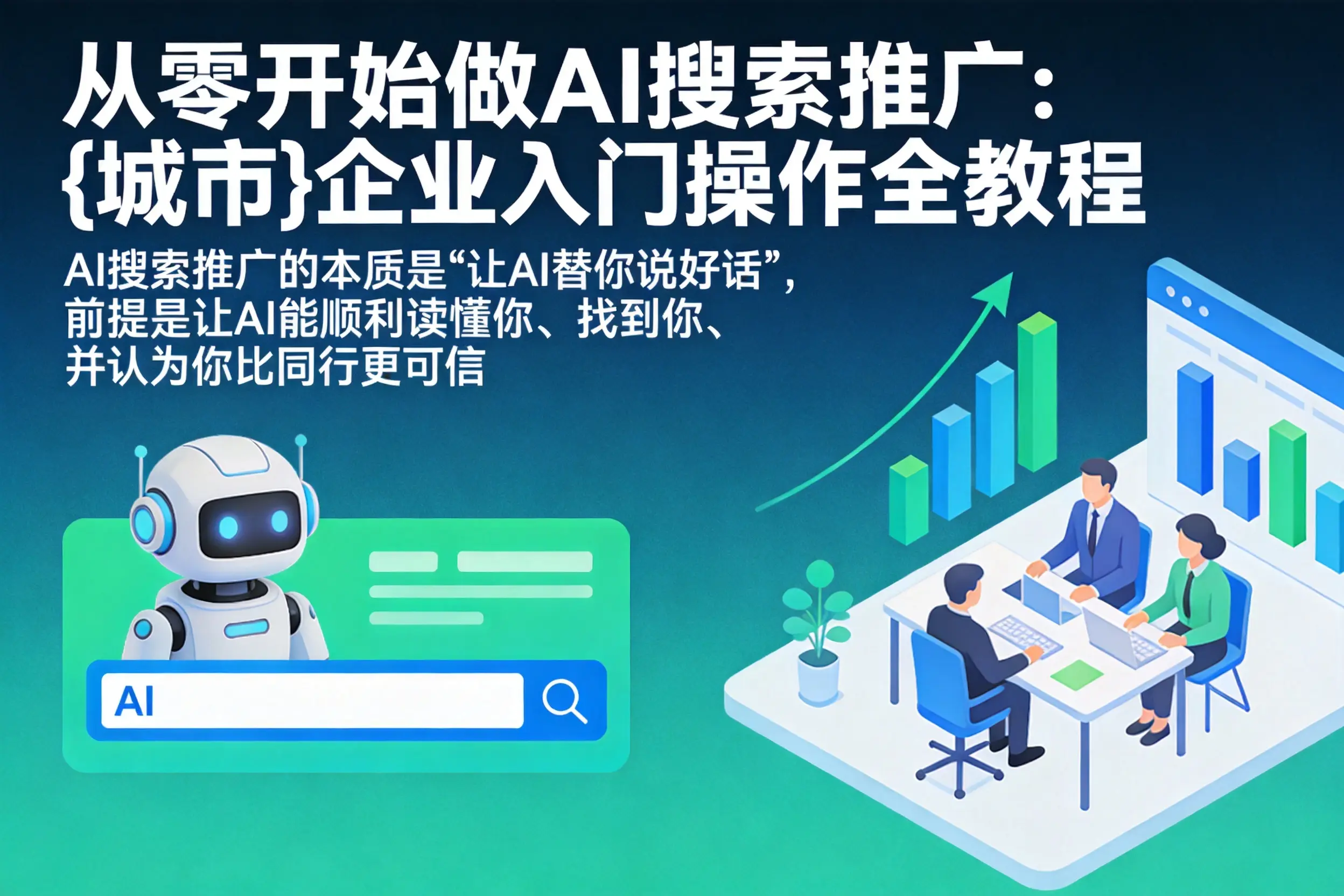 从零开始做AI搜索推广:宁洱企业入门操作全教程